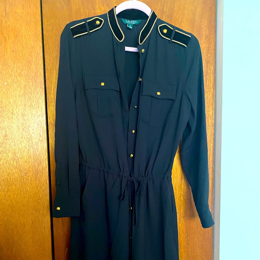 Small black and gold casual dress